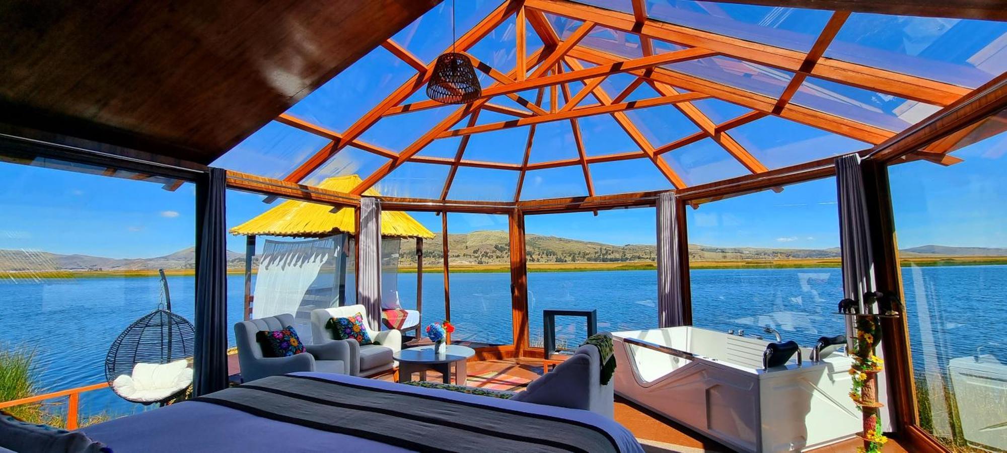 Kay Pacha Lodge Lago Titicaca All Inclusive Puno Pokój zdjęcie