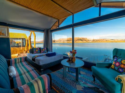 Kay Pacha Lodge Lago Titicaca All Inclusive Puno Pokój zdjęcie