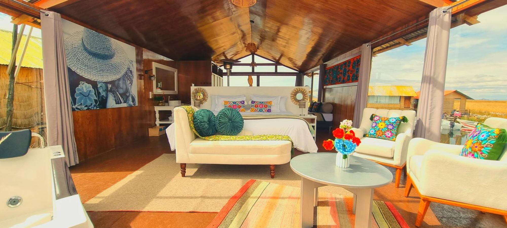 Kay Pacha Lodge Lago Titicaca All Inclusive Puno Pokój zdjęcie
